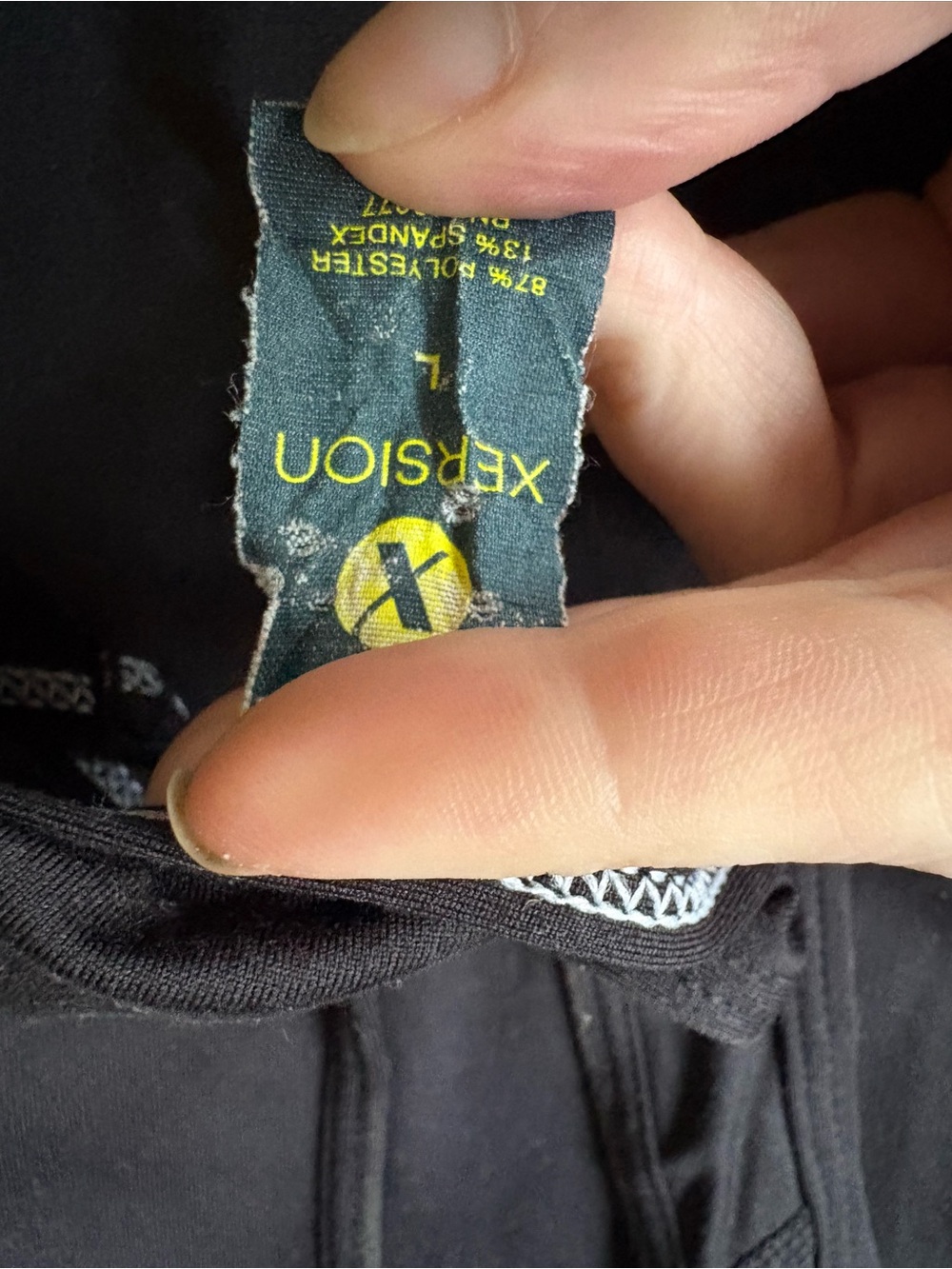 Xersion Black Racerback Tank Top - Picture 2 of 3